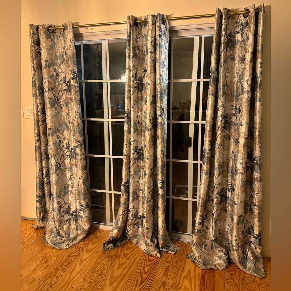 Floral Curtains